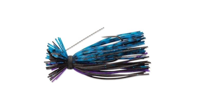 Terminator Finesse Jig- 1/4oz Black Blue Purple