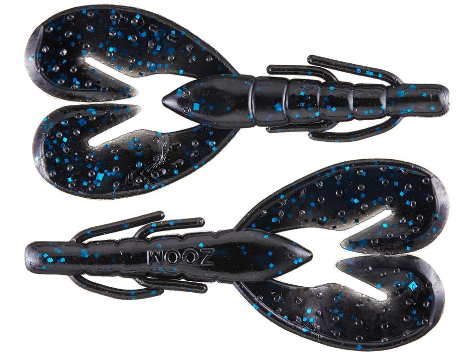 Zoom Super Speed Craw 4" 8pk Black Blue
