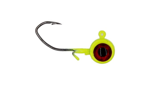 Anglers King Pill Shape Jigheads 1/16oz Chartreuse