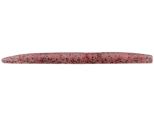 Yamamoto Senko 5" Clear Black and Red Flake