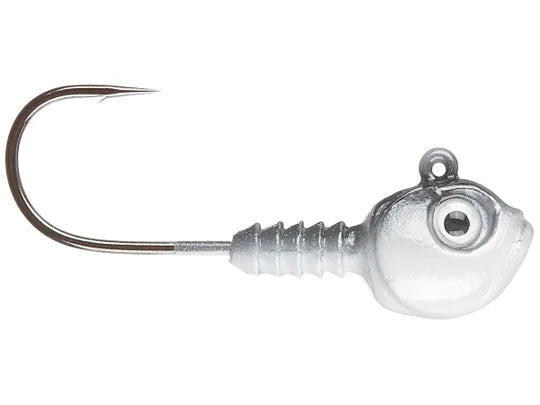 Dirty Jigs Guppy Swimbait Jig Head 3pk Gizzard Shad 1/8oz 1/0