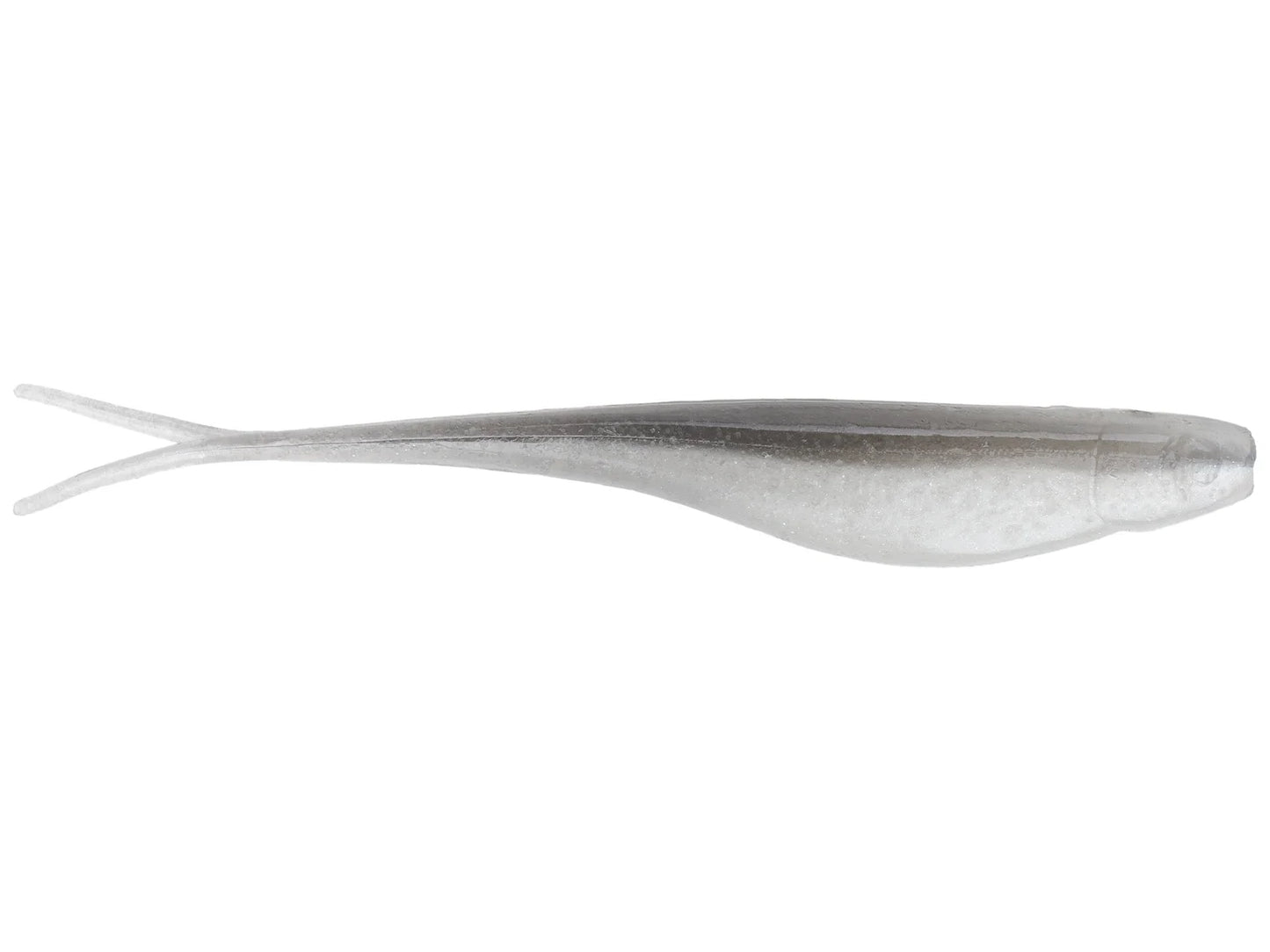 Strike King 3X ElazTech Baby Z Too Soft Jerkbaits Gray Glimmer Pearl