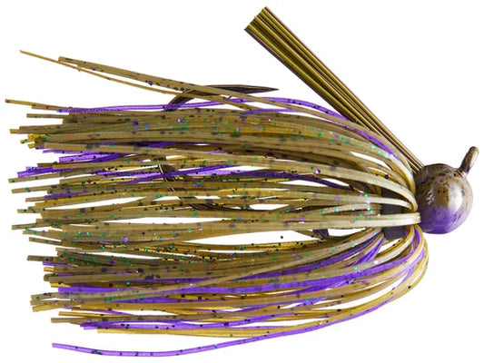 Dirty Jigs Tour Level Finesse Football Jig 1/2 oz Green Pumpkin Candy