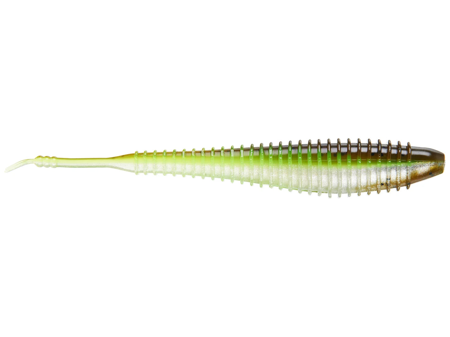 Missile Baits Spunk Shad 3.5" Green Pumpkin Delight