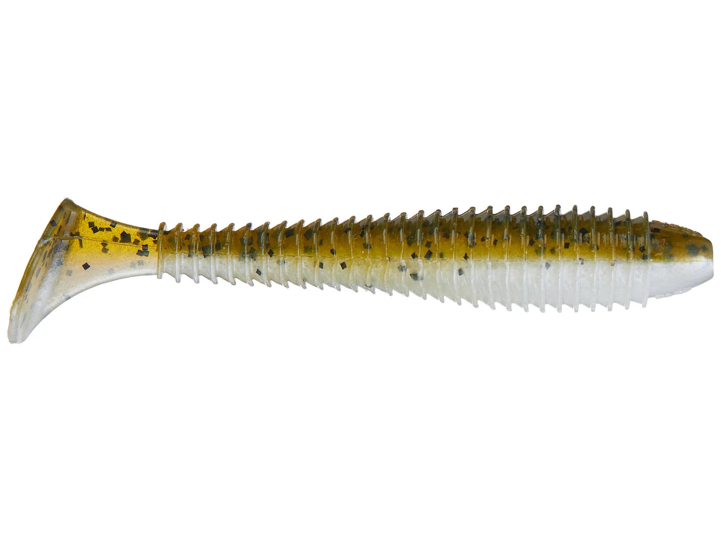 Strike King Rage Swimmer Swimbait 3.25" Green Pumpkin Pearl