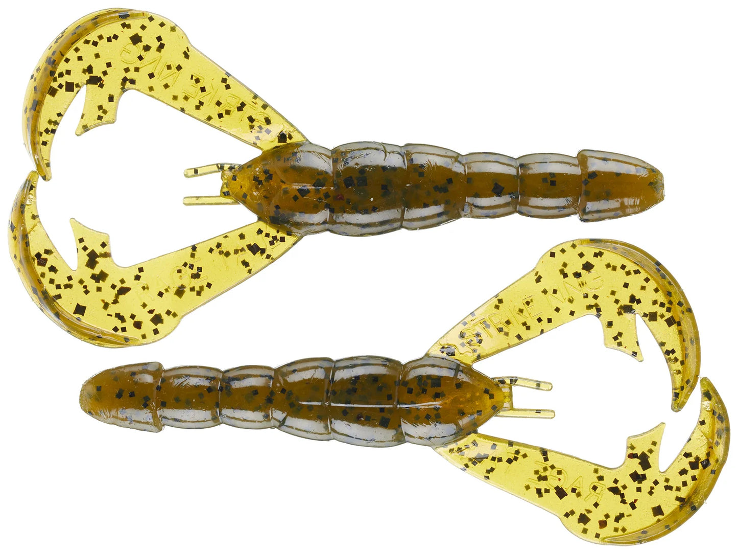 Strike King Rage Tail Craw 7pk Green Pumpkin