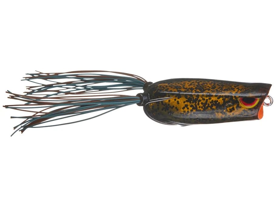 SPRO Dean Rojas Bronzeye Poppin' Frog 60 Green Pumpkin