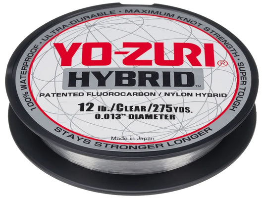 Yo-Zuri Hybrid Fishing Line Clear 8lb
