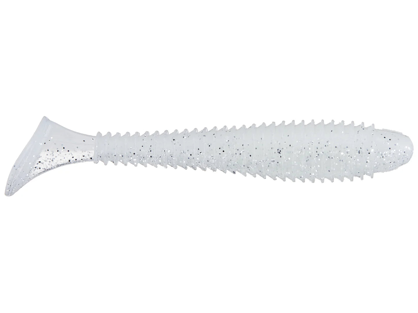 Strike King Rage Swimmer Swimbait 4.75" Pearl Flash