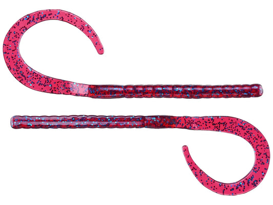 Xzone Lures Pro Series Blitz Worms 11" Plum