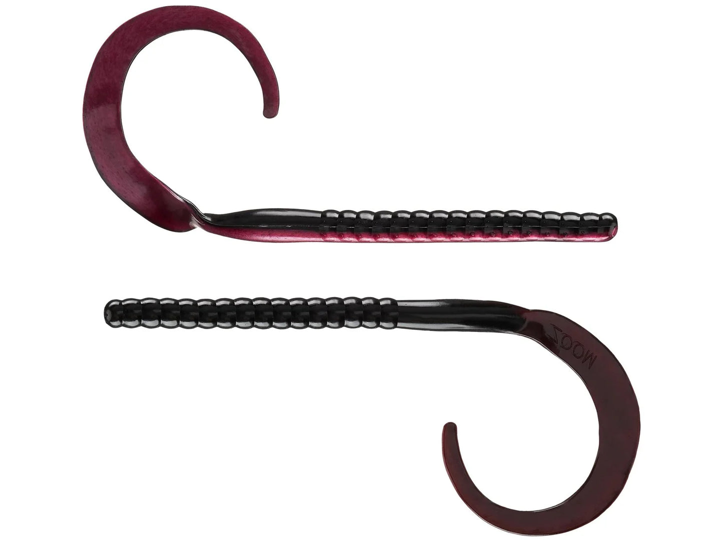 Zoom Magnum Ol Monster Worm 5pk Red Shad