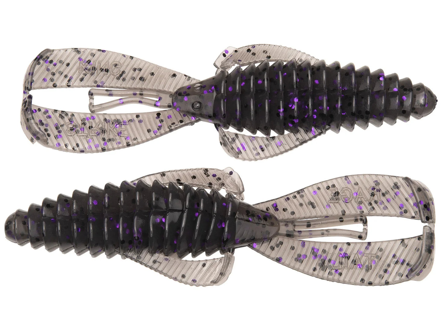 Strike King Rage Bug Smoke Purple Black Flake