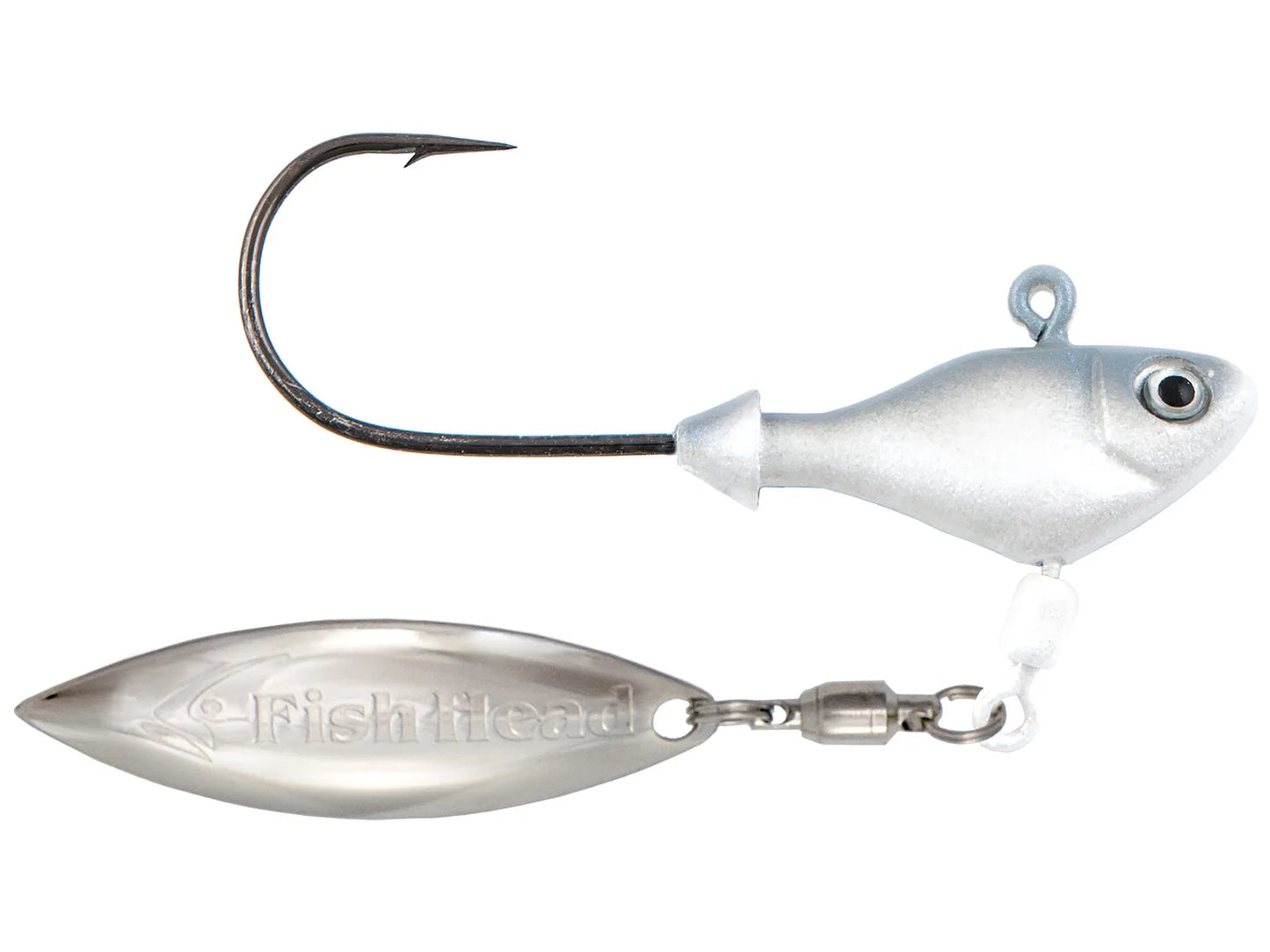 Fish Head Spin Underspin 1/4 oz Albino