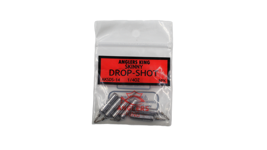 Anglers King Skinny Drop Shot Weights 1/4oz