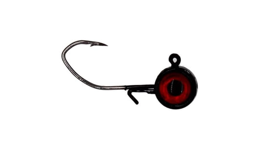 Anglers King Pill Shape Jigheads 1/32oz Black