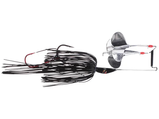 Strike King Premiere Plus "The Double Take" Buzzbait Black 1/2 oz