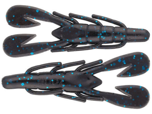 Zoom Ultra Vibe Speed Craw 3.5" 12pk Black Blue