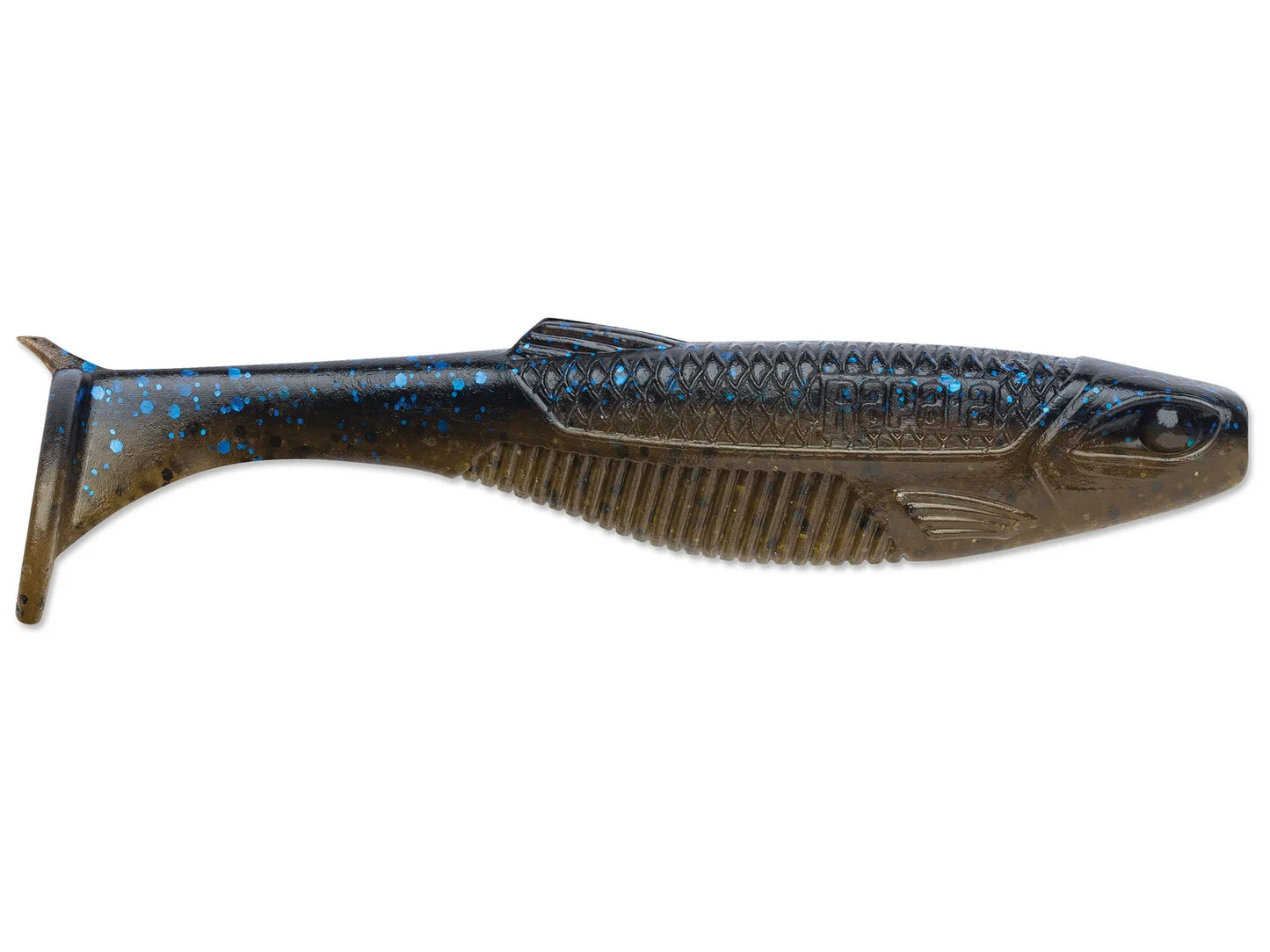 Rapala Crush City The Mayor Swimbait 4" Black Blue Green Pumpkin