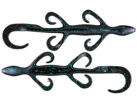 Zoom Lizard 6" Black Emerald