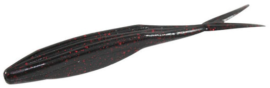 Zoom Salty Super Fluke Black Red Glitter