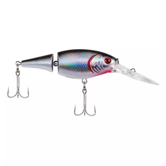 Berkley Flicker Shad Jointed 2in Black Silver