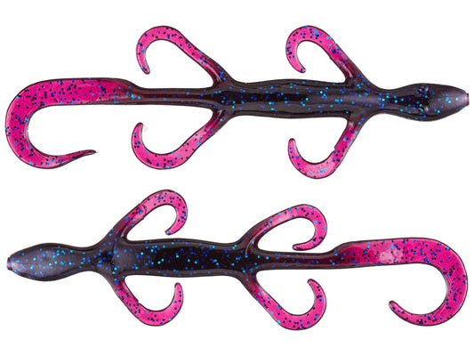 Zoom Lizards 6" Blue Fleck