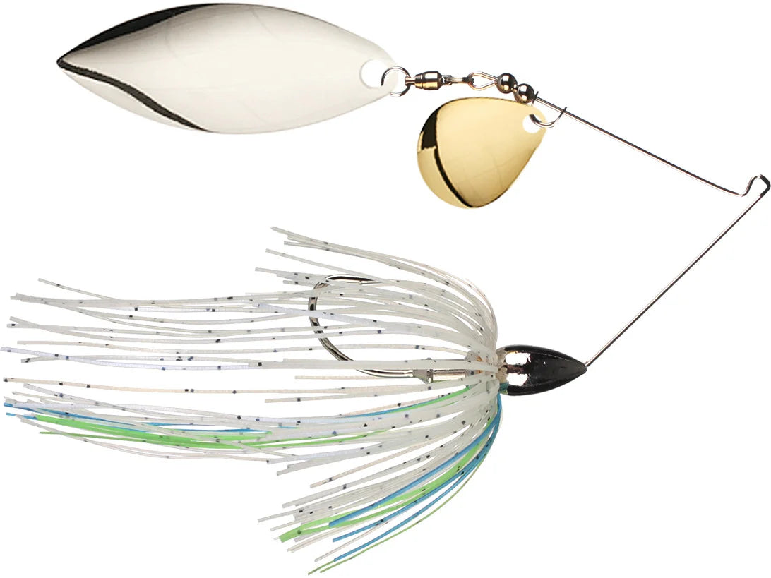 War Eagle Nickel Spinnerbait Colorado/Willow Blue Herring 3/8oz