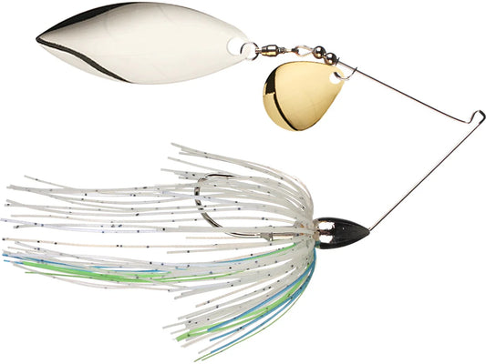 War Eagle Nickel Spinnerbait Colorado/Willow Blue Herring 3/8oz