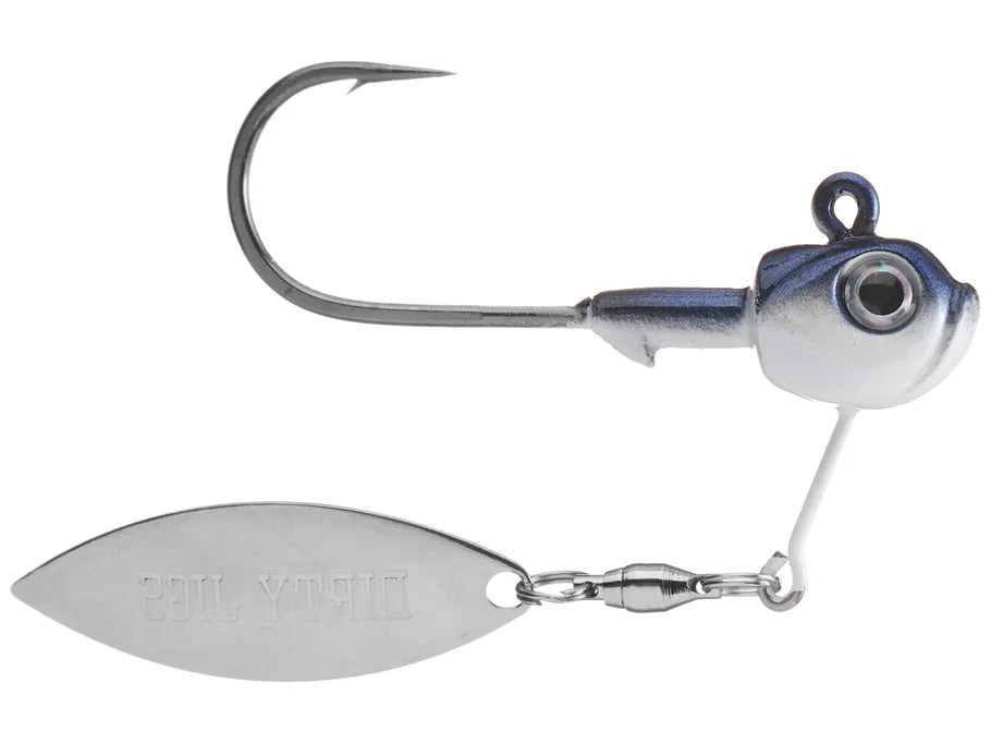 Dirty Jigs Tactical Bassin Underspin Blue Shad 3/8oz