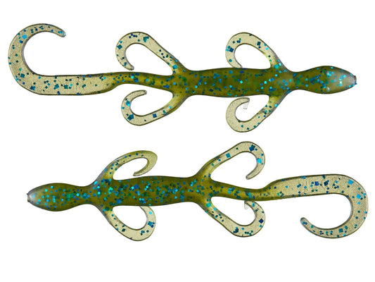 Zoom Lizards 6" Blue Watermelon