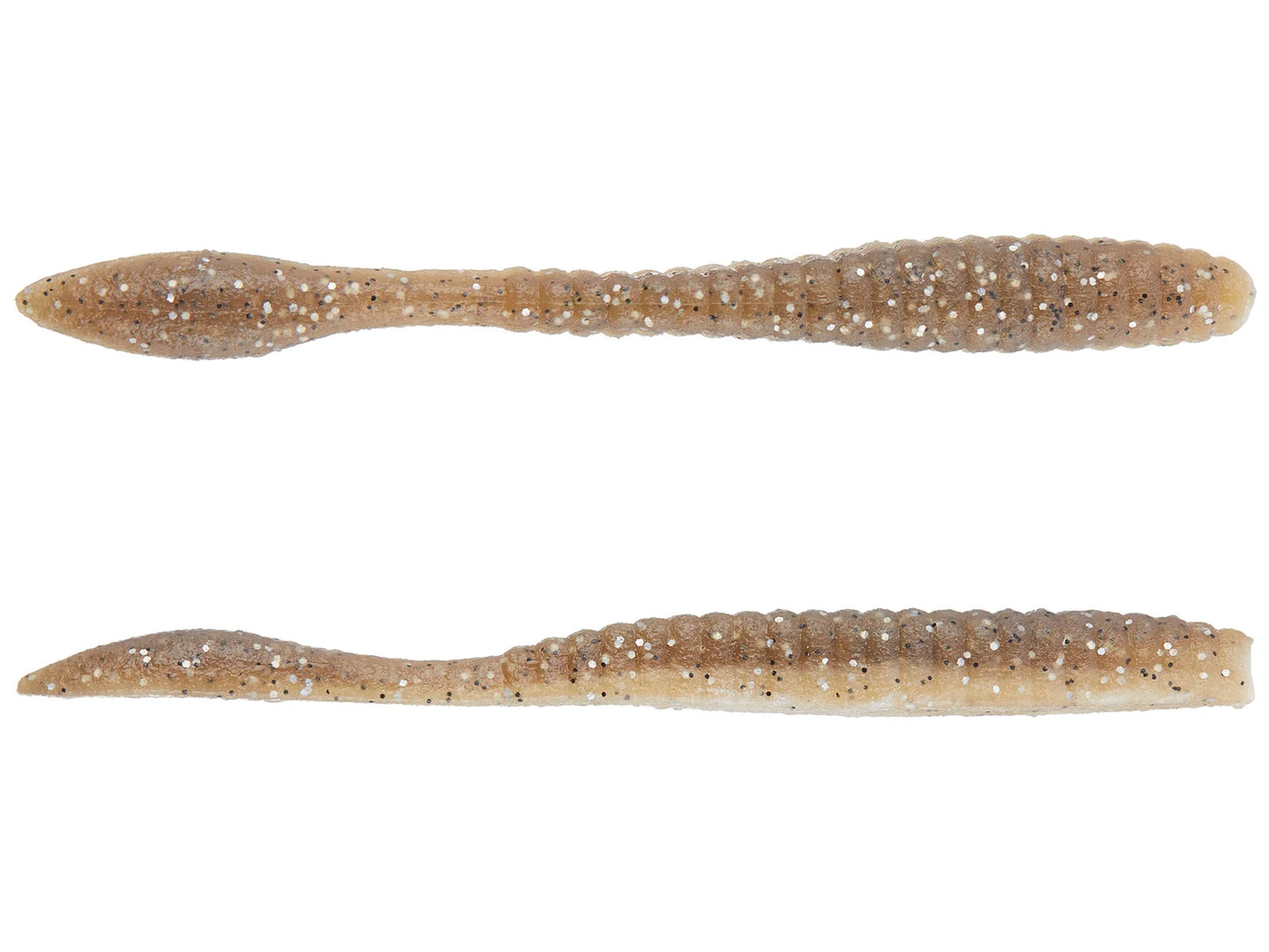 Berkley Powerbait Maxscent Flat Worm 3.6 Inch Brown Back