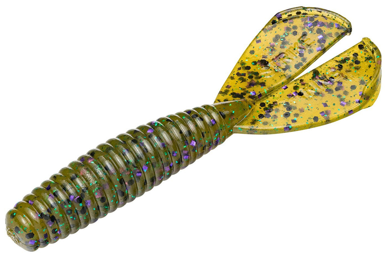 Strike King Rage Twin Tail Menace Grub 8pk Candy Craw