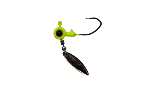 Anglers King Pill-Shaped Underspin 1/16oz Chartreuse