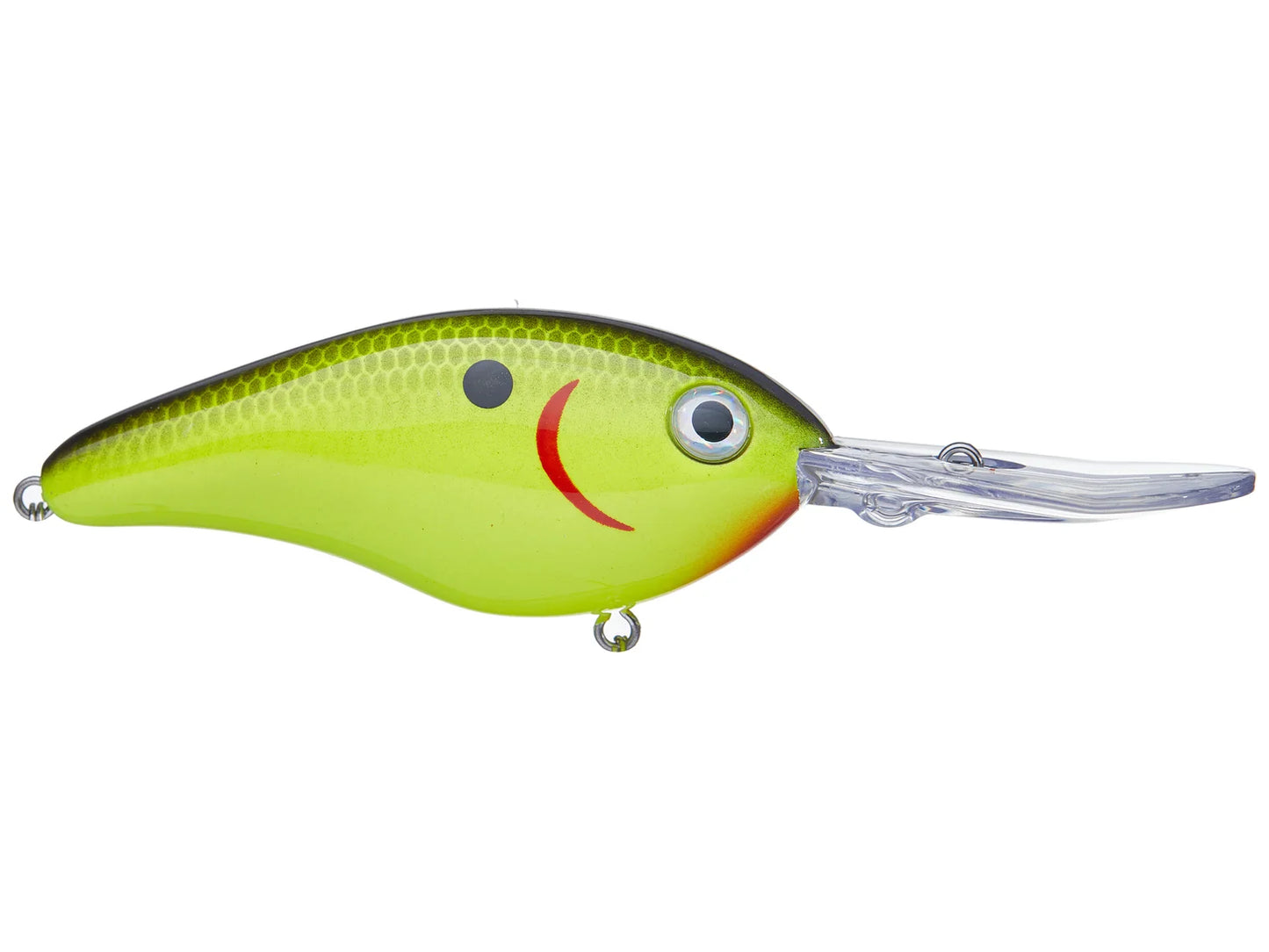 Strike King 6XD Hard Knock Crankbaits Chartreuse Black