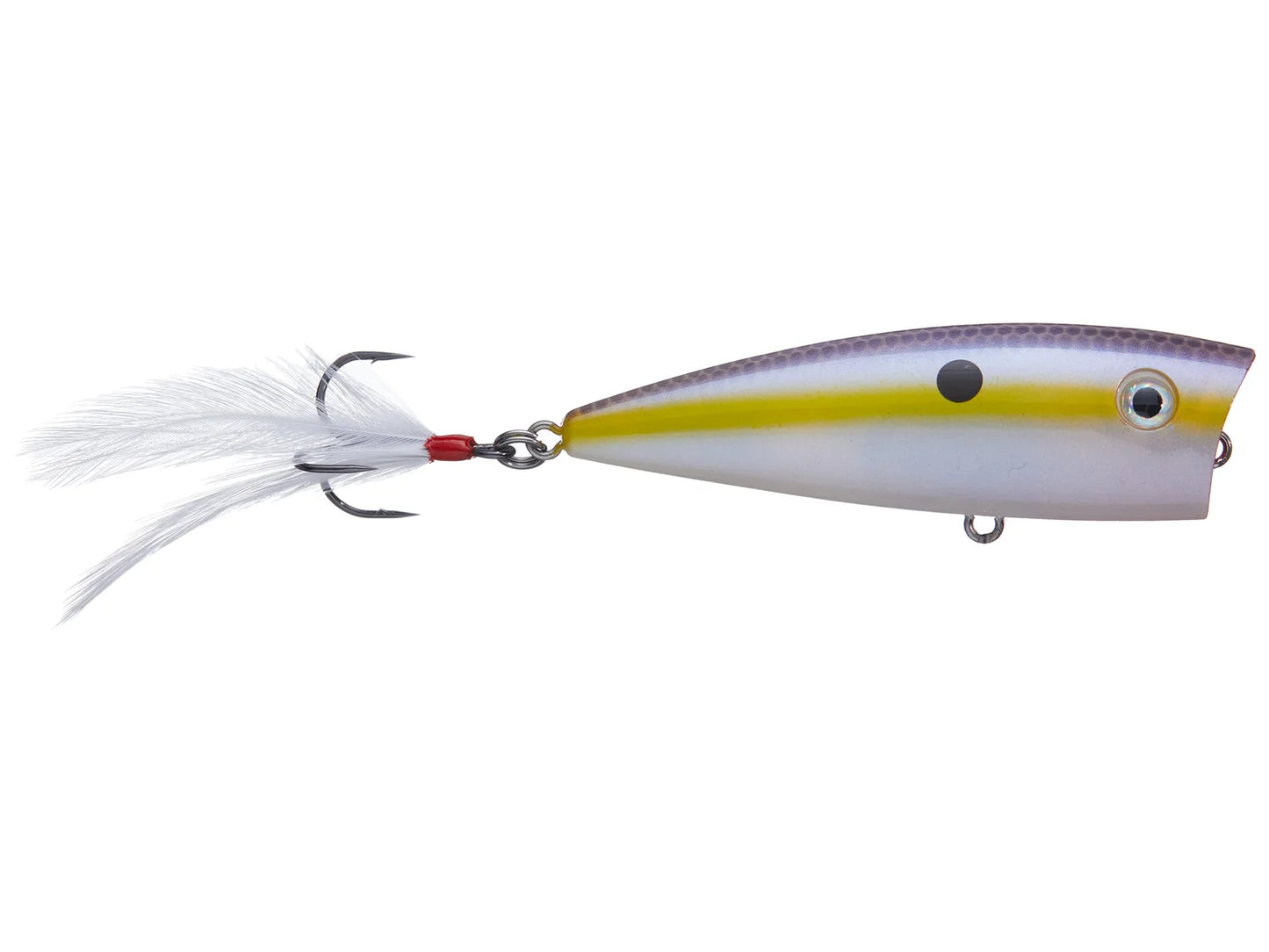 Strike King HC KVD Splash Popper Jr Chartreuse Shad