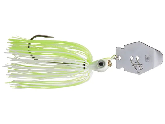 1st Gen Copperhead Bladed Jig 3/8oz Chart/White