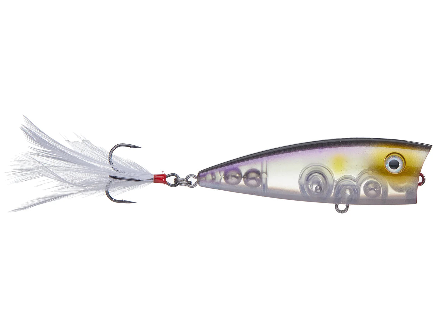 Strike King HC KVD Splash Popper Jr Clearwater minnow