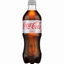 Coca Cola Diet 20 oz Bottle