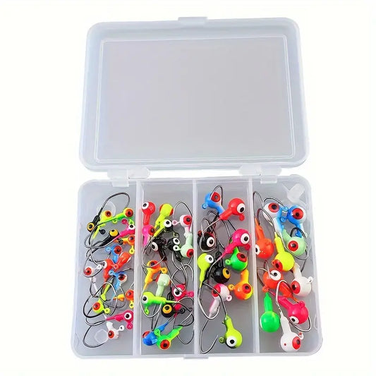 51 pcs crappie jig heads