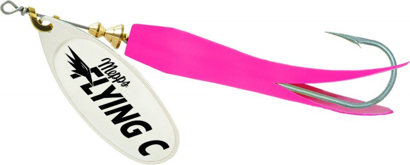 Mepps Flying C 7/8oz Pink/Silver