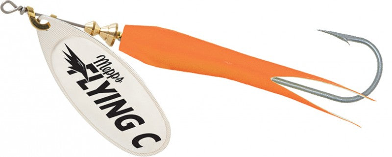 Mepps Flying C 7/8oz Orange/Silver