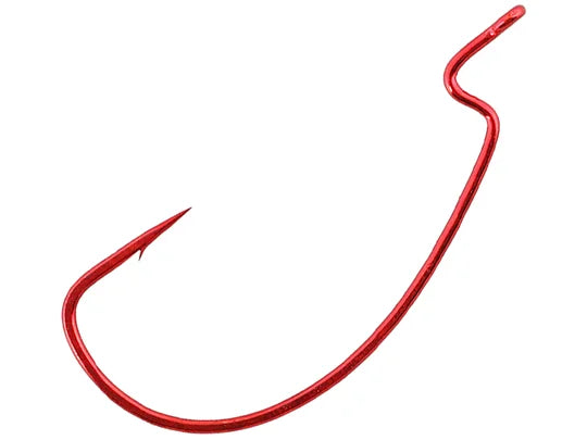 Gamakatsu Offset EWG Worm Hook Red 1/0