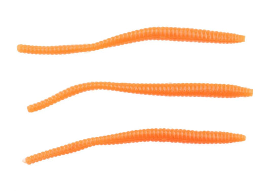Berkley Trout Worm Fluoro Orange