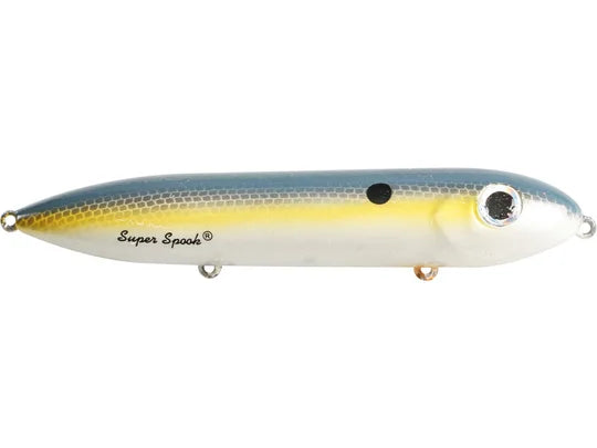 Heddon Super Spook Walking Bait Salt Foxy Shad