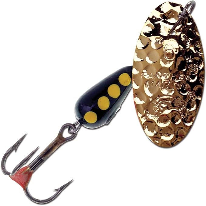 Panther Martin PMHMHS Scented Hammered Garlic Ham Gold 1/8oz