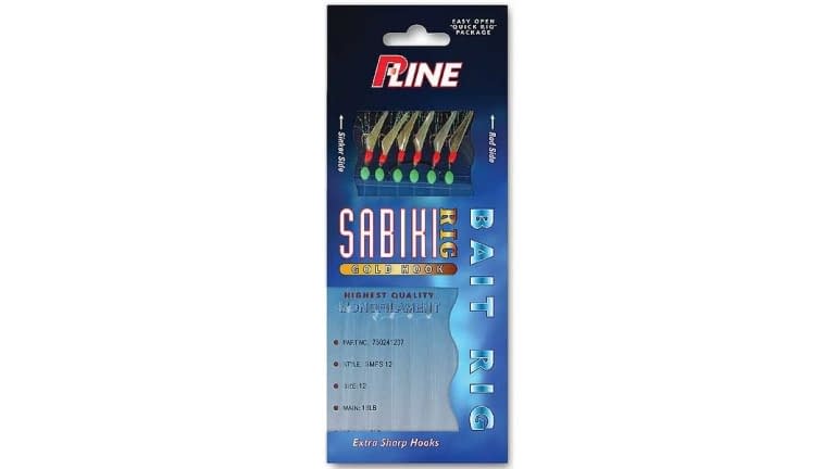 P-Line Gold Hook Sabiki #12