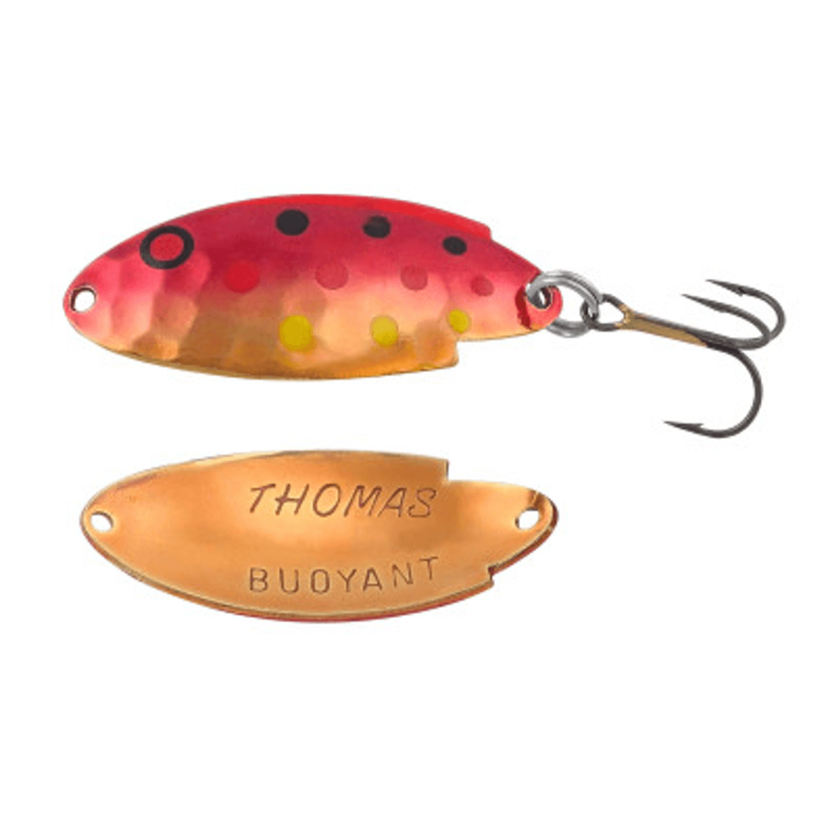 Thomas Buoyant Spoon Gold/Red 1/4oz