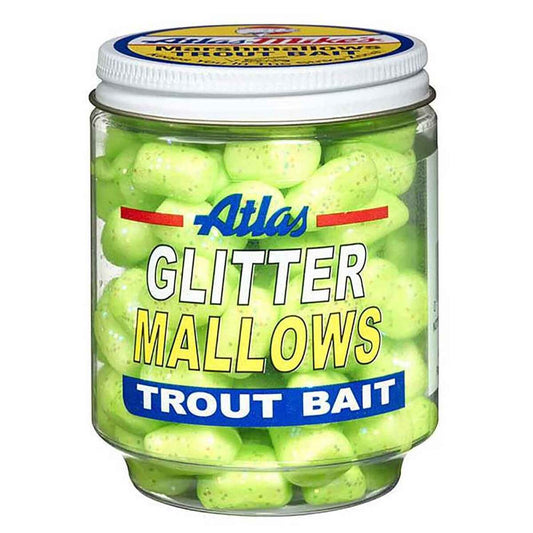 Atlas Mike's Glitter Mallows Chartreuse