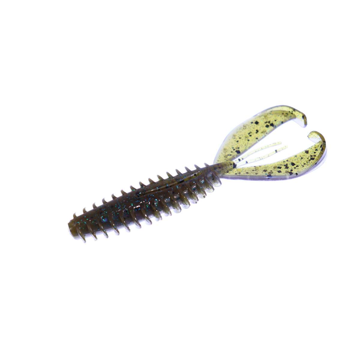 Zoom Z Craw Jr Green Pumpkin Blue Flash