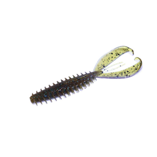 Zoom Z Craw Jr Green Pumpkin Blue Flash